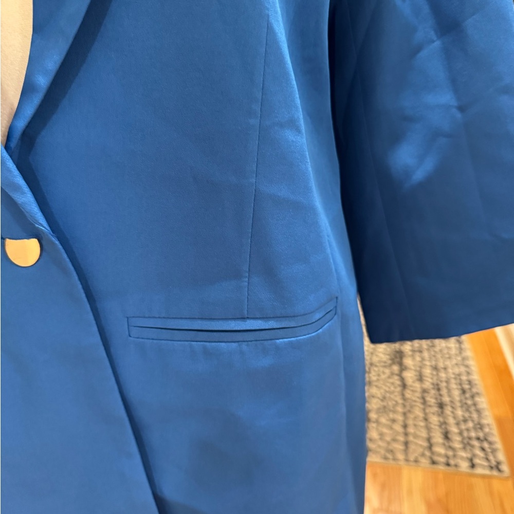 Women's Royal Blue Blazer - Picture 3 of 7
